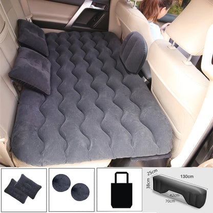 Universal Car Inflatable Travel Mattress for Back Seat – Multi-Functional Outdoor Camping Cushion, Sofa, and Pillow Set