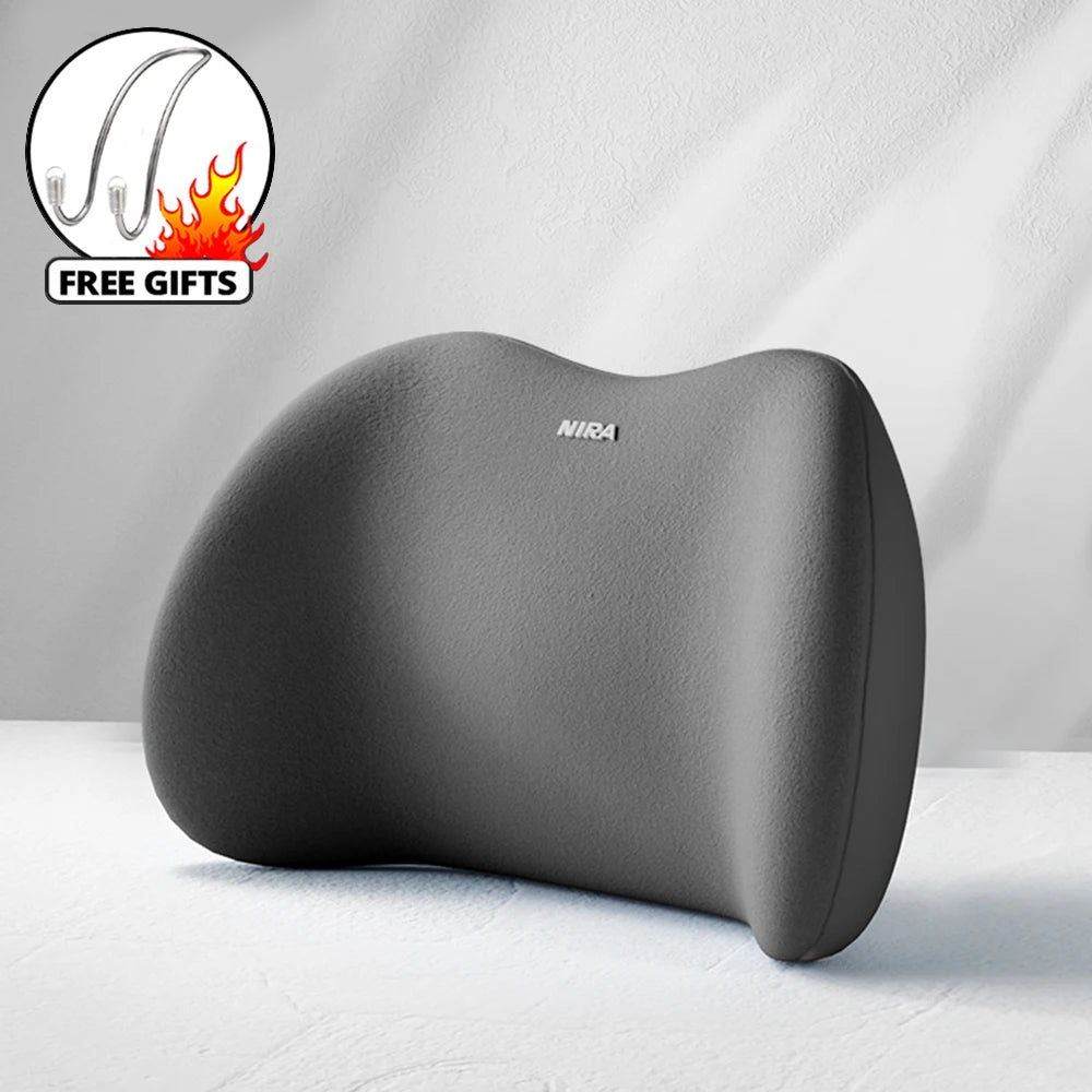 Car Neck Headrest Pillow Rest Head Support Cushion Car Memory Breathable Travel Guard Car Lumbar Pillow Universal Car Supplies